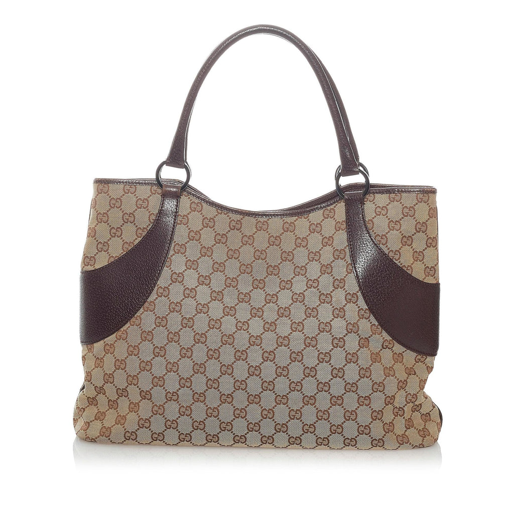 Gucci GG Canvas Tote Bag (SHG-31015)