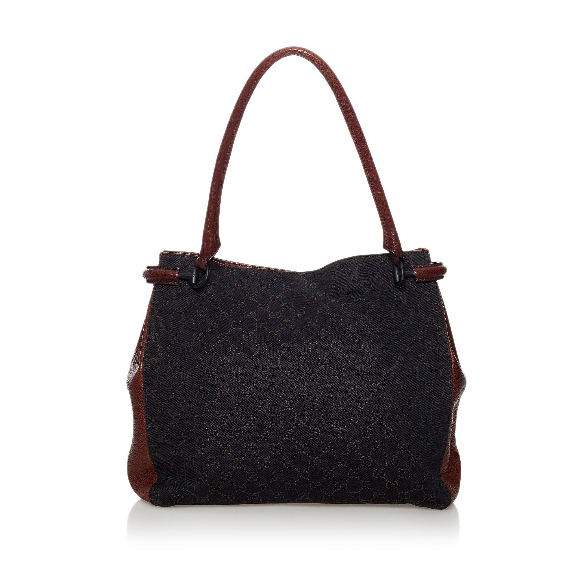 Gucci GG Canvas Tote Bag (SHG-31327)