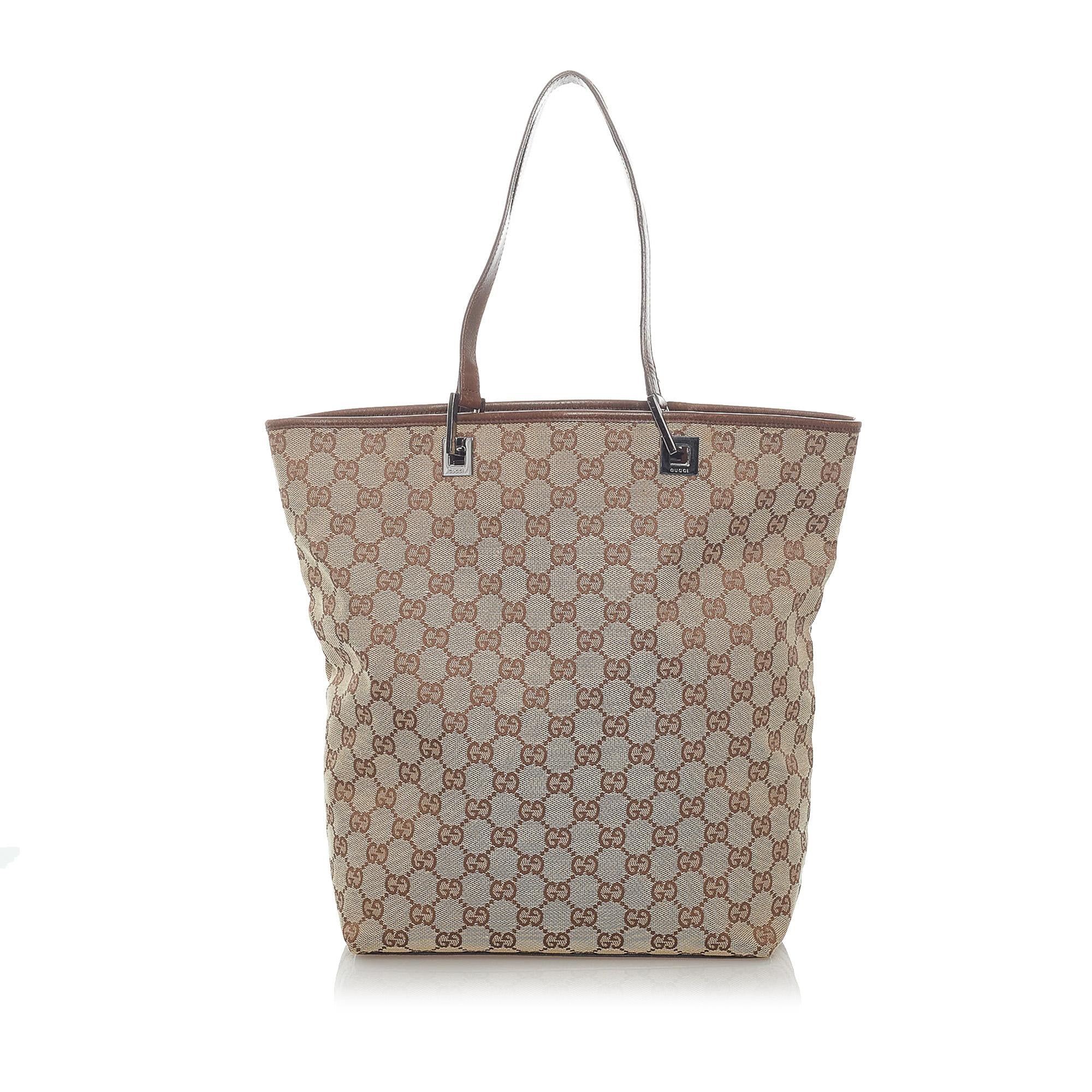 Gucci GG Canvas Tote Bag (SHG-32077)