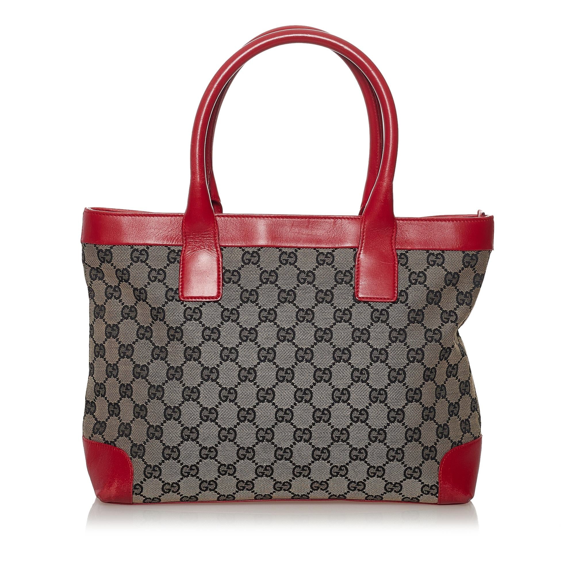 Gucci GG Canvas Tote Bag (SHG-32442)