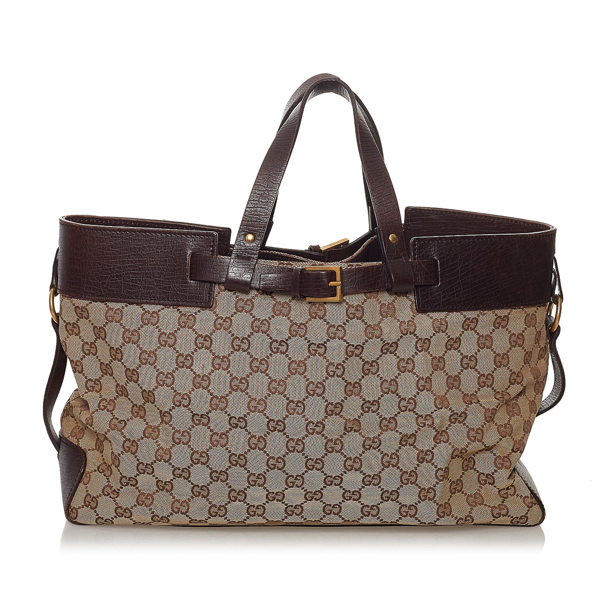 Gucci GG Canvas Tote Bag (SHG-32480)