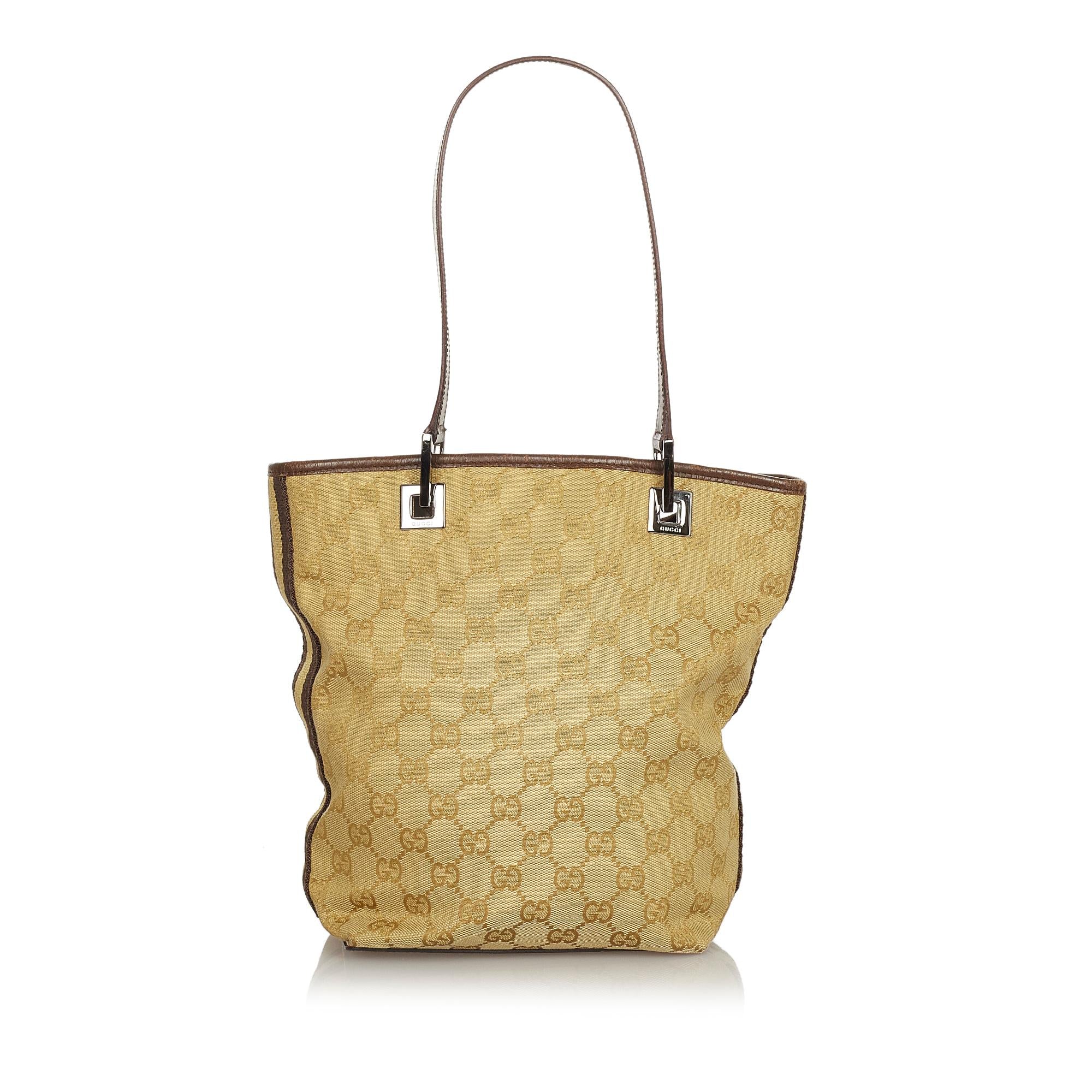 Gucci GG Canvas Tote Bag (SHG-32493)