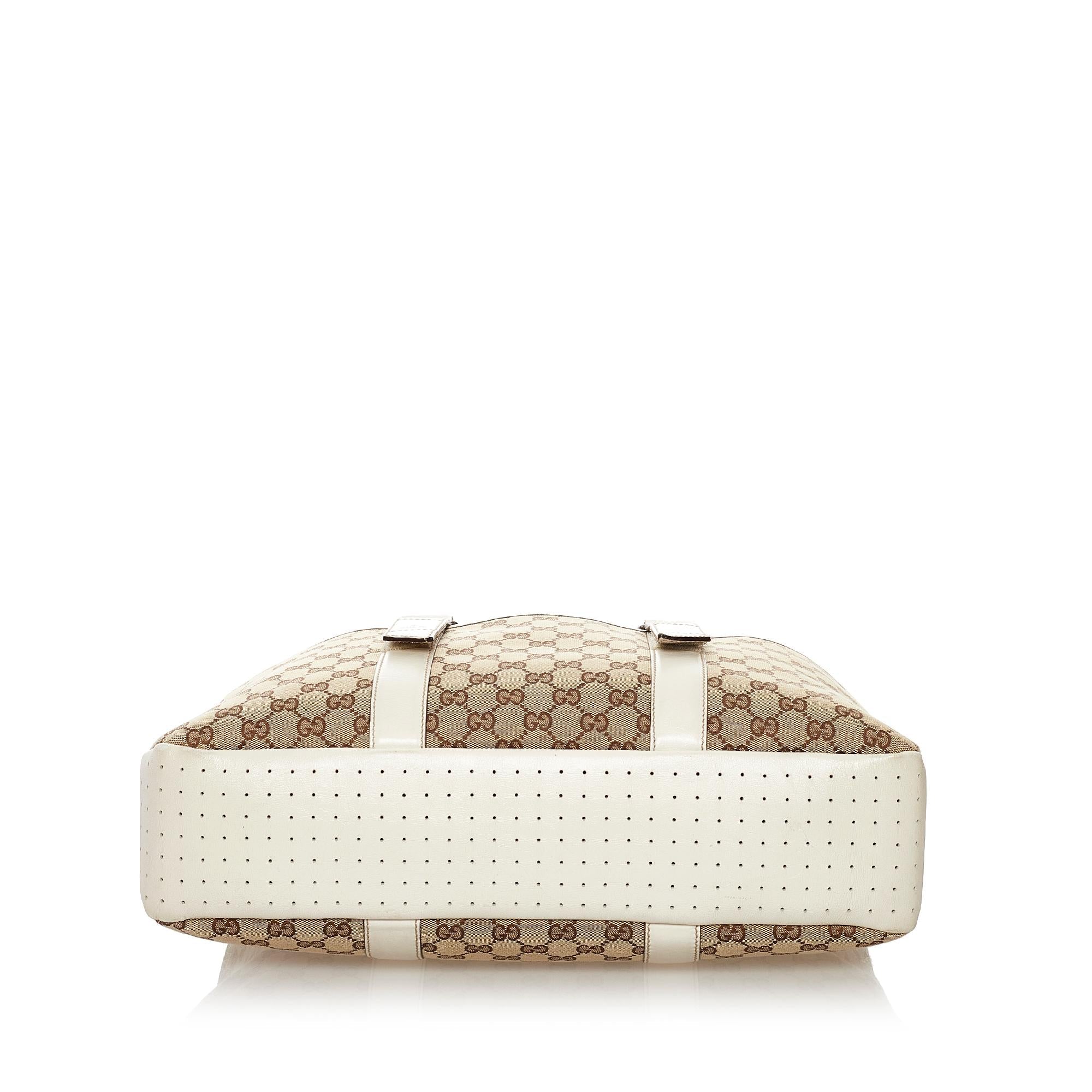 Gucci GG Canvas Tote Bag (SHG-32841)