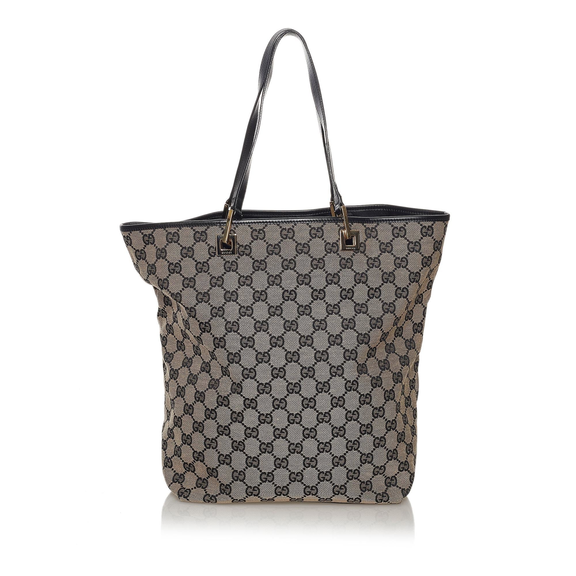 Gucci GG Canvas Tote Bag (SHG-33604)