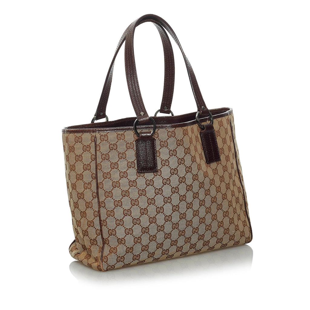 Gucci GG Canvas Tote Bag (SHG-33809)
