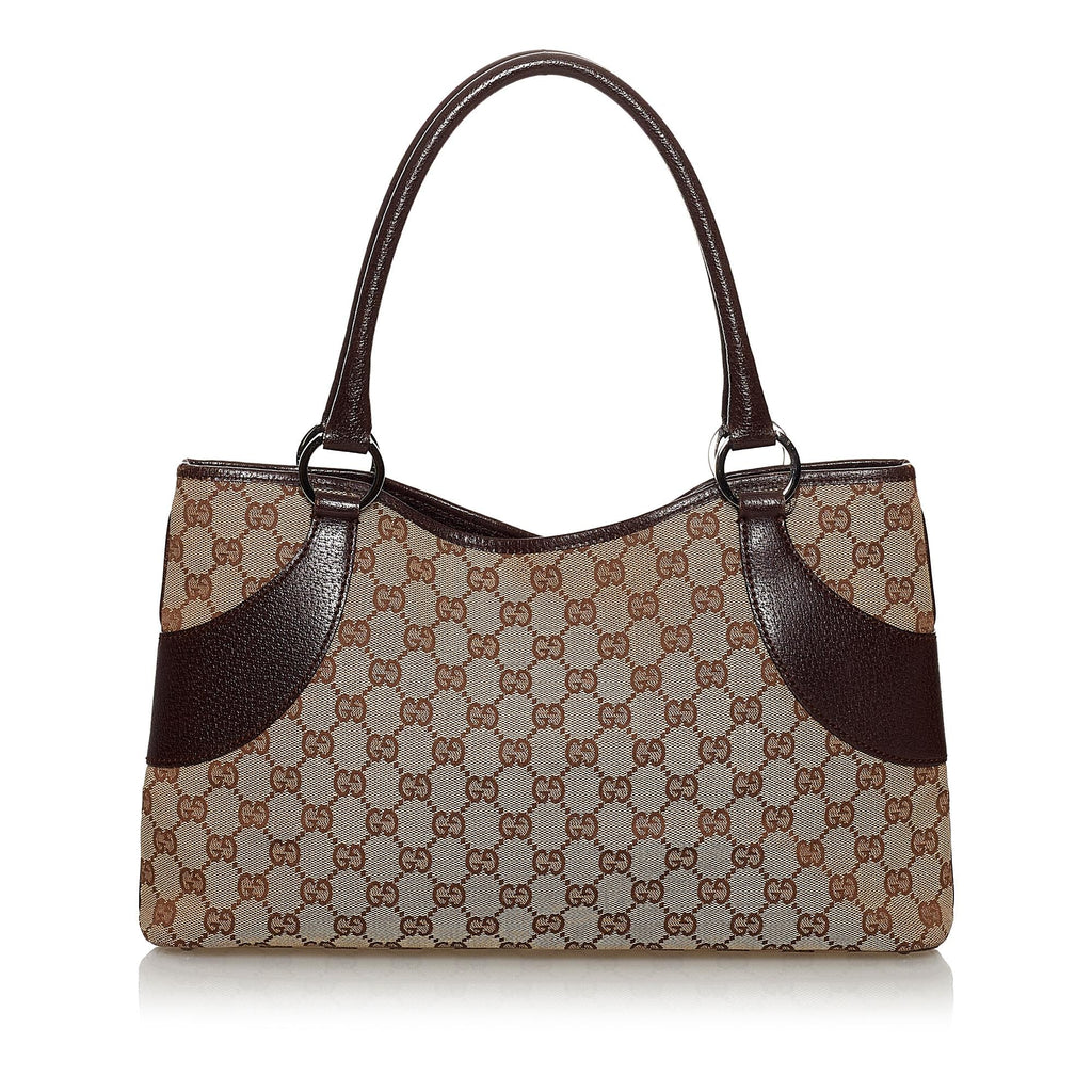 Gucci GG Canvas Tote Bag (SHG-33846)
