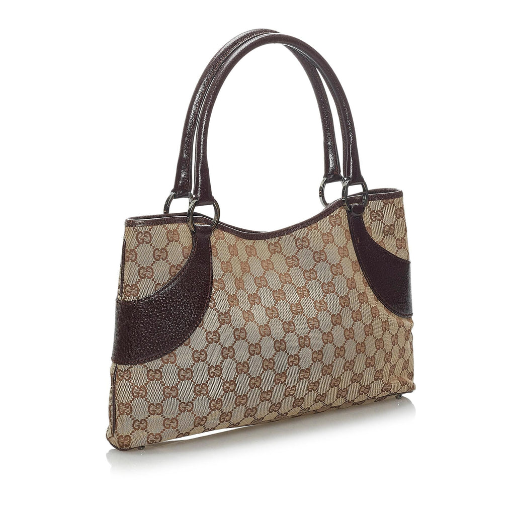 Gucci GG Canvas Tote Bag (SHG-34011)
