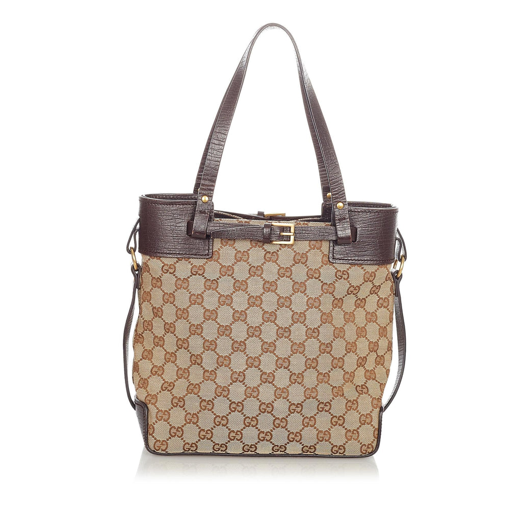 Gucci GG Canvas Tote Bag (SHG-34024)
