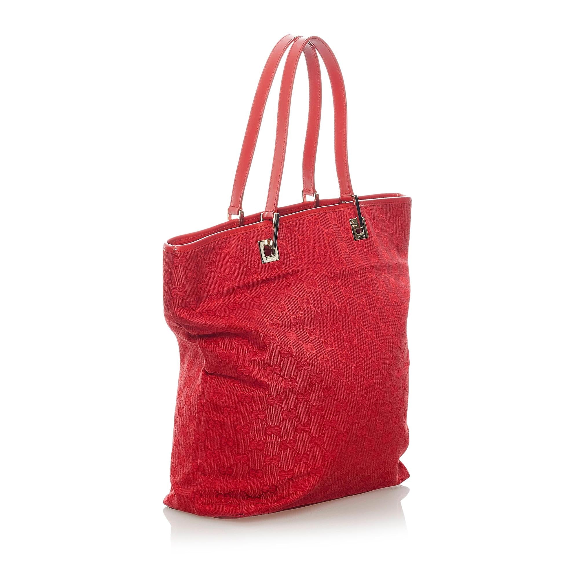 Gucci GG Canvas Tote Bag (SHG-34705)