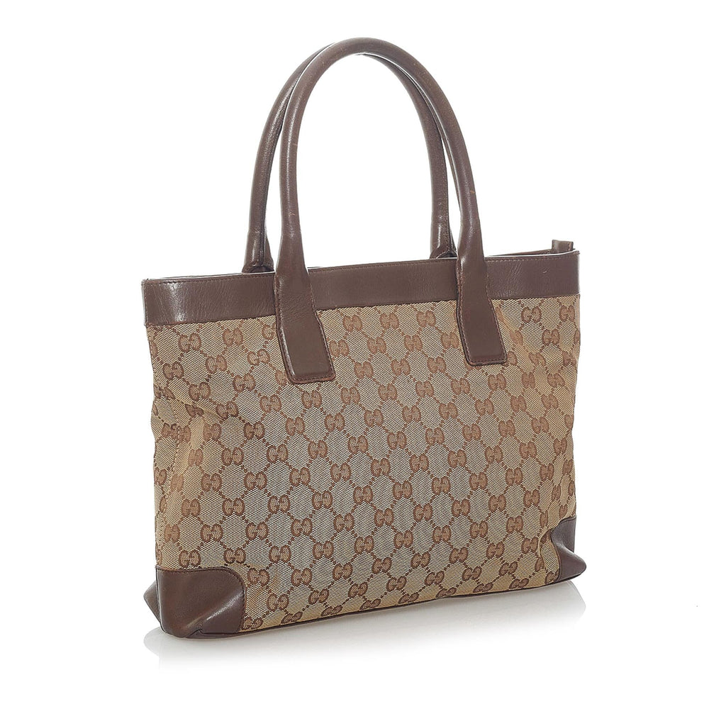 Gucci GG Canvas Tote Bag (SHG-34714)
