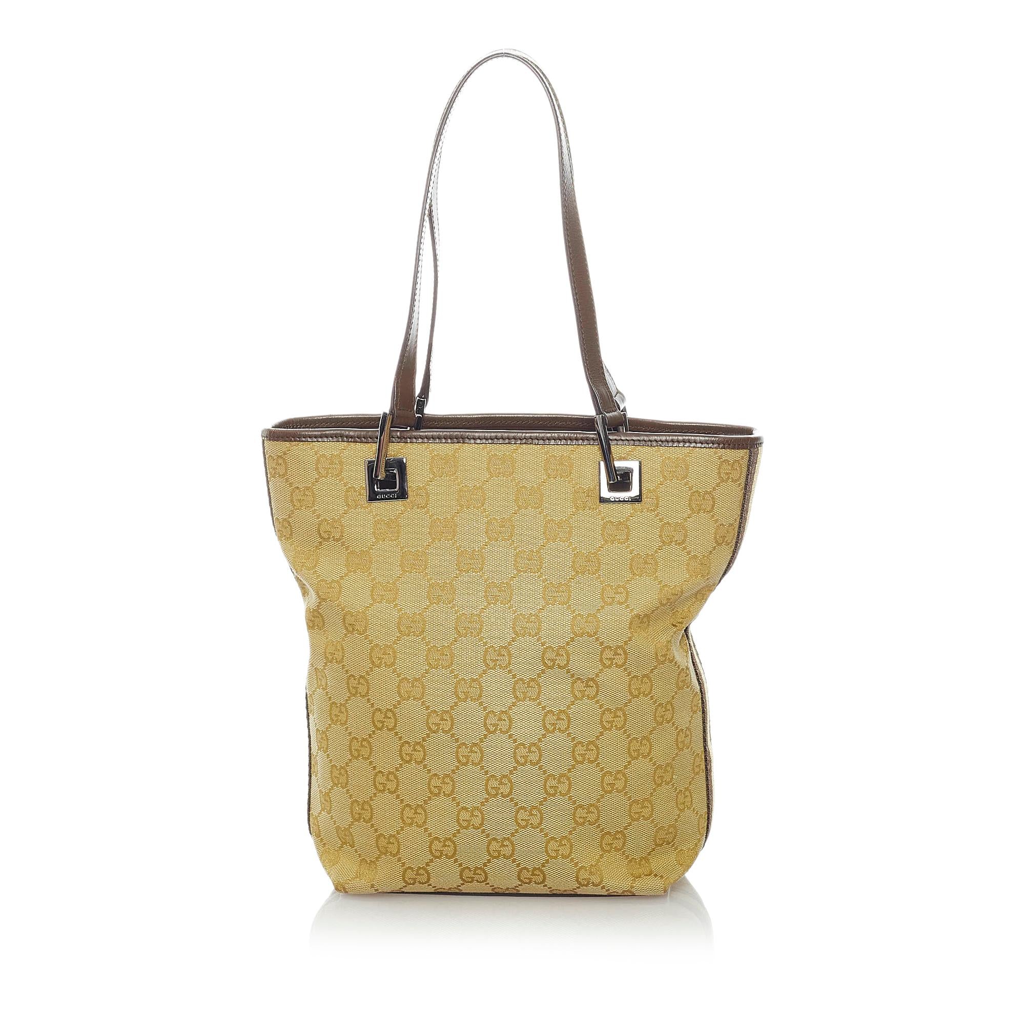 Gucci GG Canvas Tote Bag (SHG-34731)