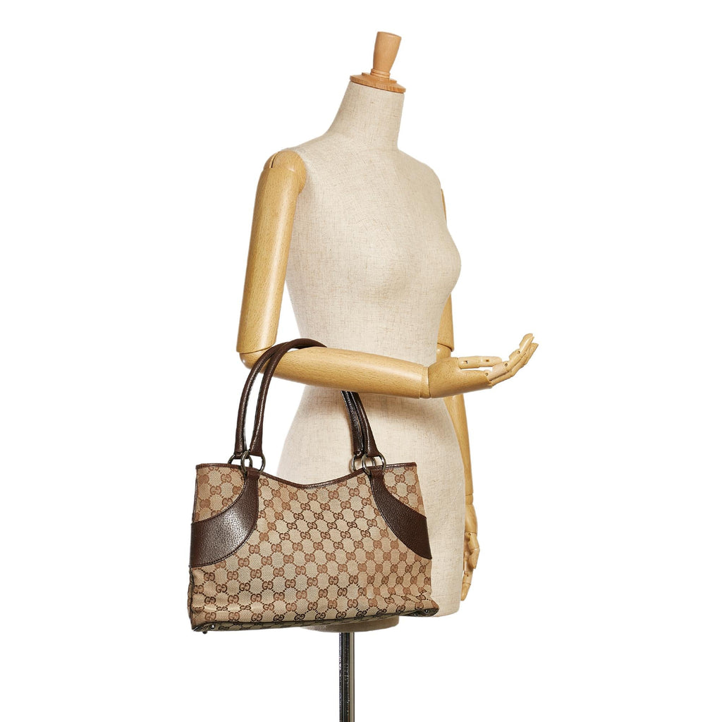 Gucci GG Canvas Tote Bag (SHG-34828)