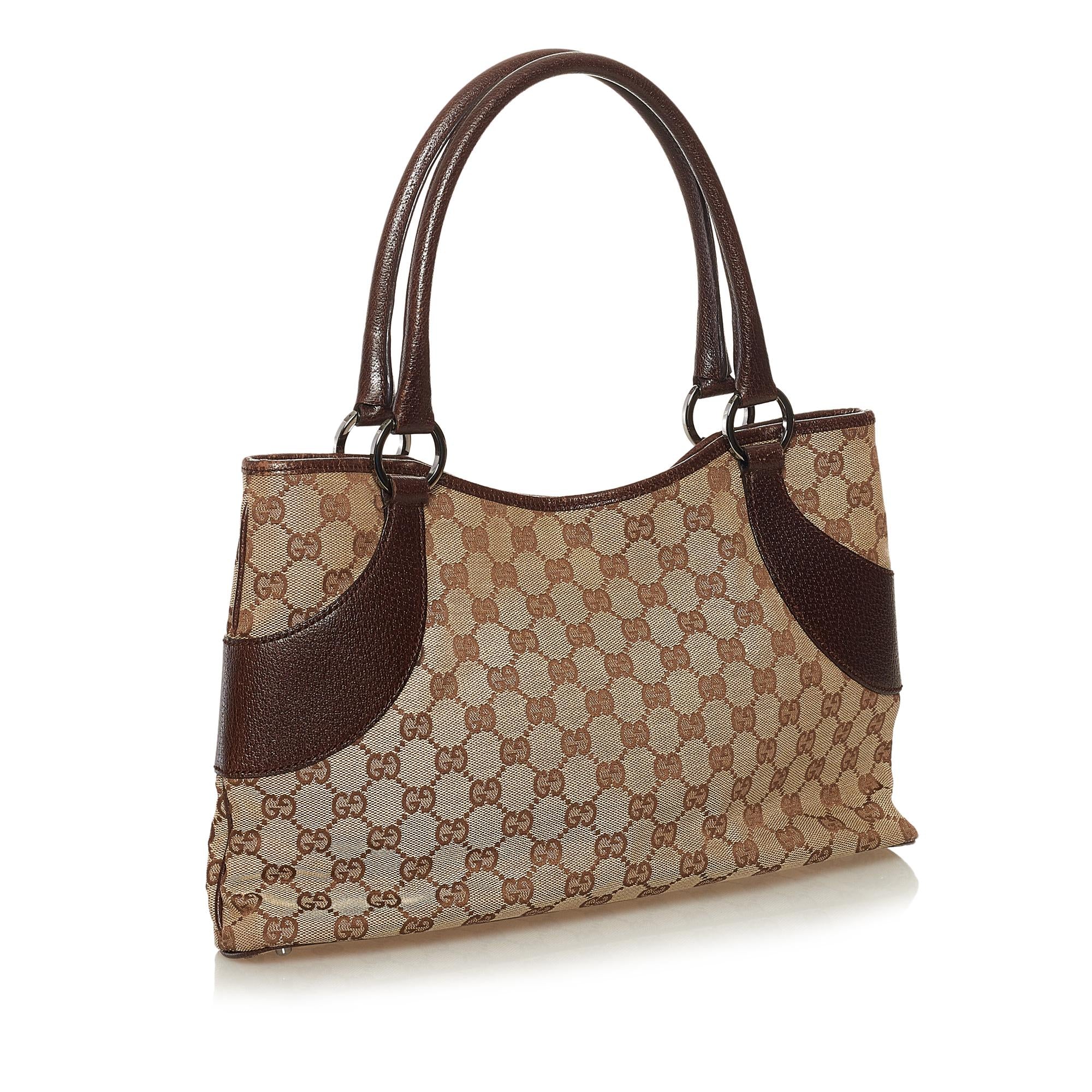 Gucci GG Canvas Tote Bag (SHG-34828)