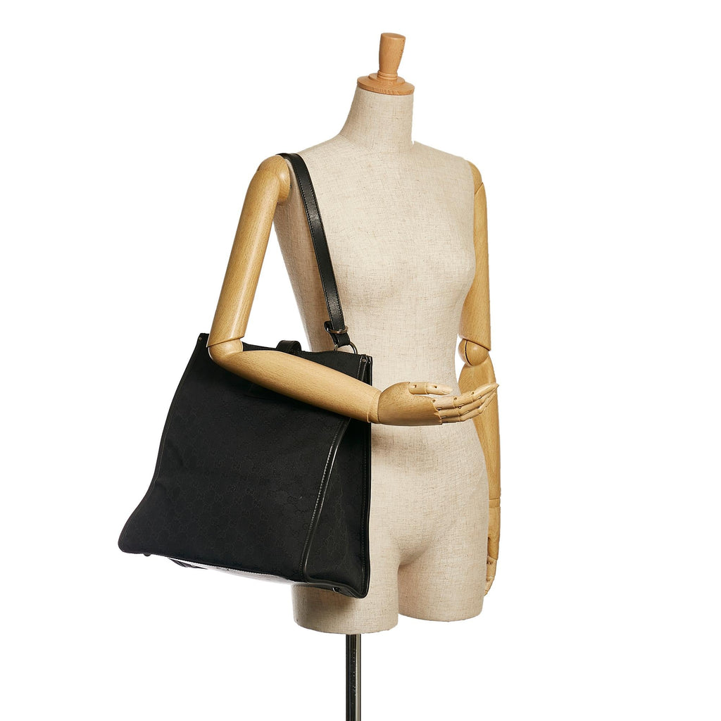 Gucci GG Canvas Tote Bag (SHG-34853)