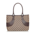Gucci GG Canvas Tote Bag (SHG-36159)