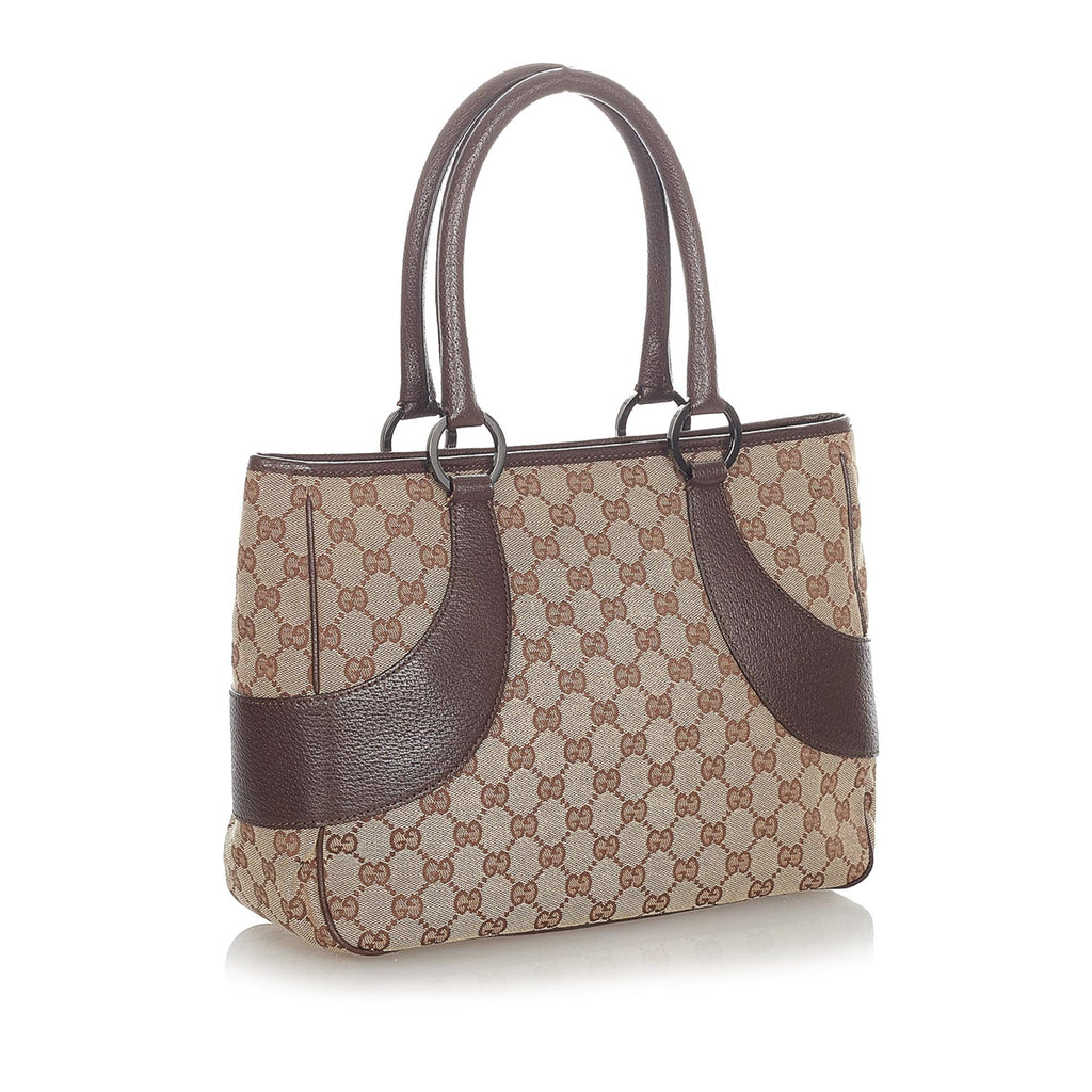 Gucci GG Canvas Tote Bag (SHG-36159)