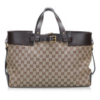 Gucci GG Canvas Tote Bag (SHG-PGgRlR)