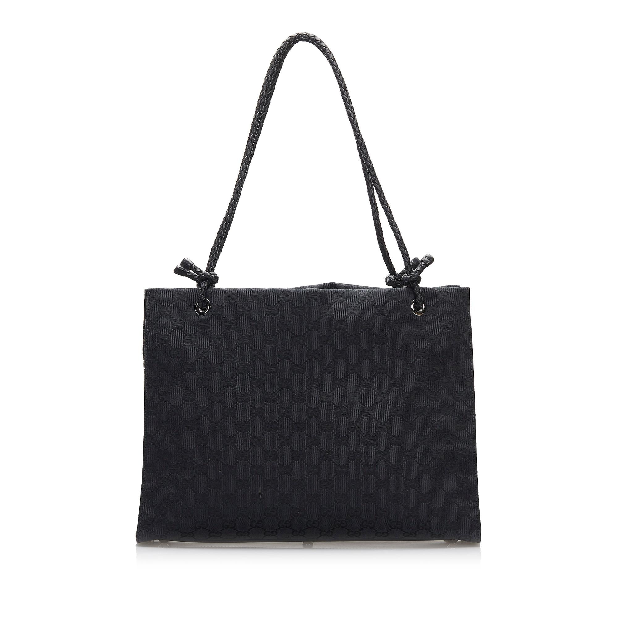 Gucci GG Canvas Tote Bag (SHG-rygPch)