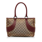 Gucci GG Canvas Tote Bag (SHG-5gRQ8d)