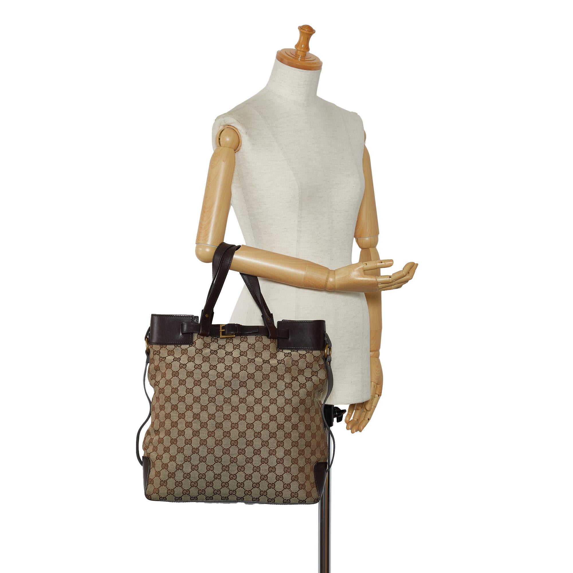 Gucci GG Canvas Tote Bag