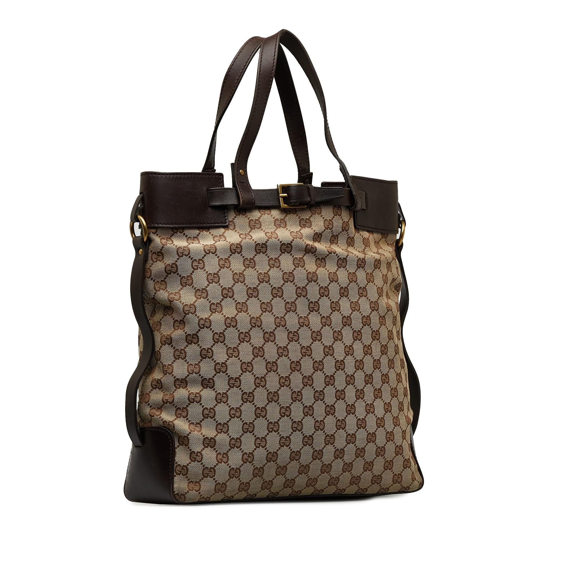 Gucci GG Canvas Tote Bag