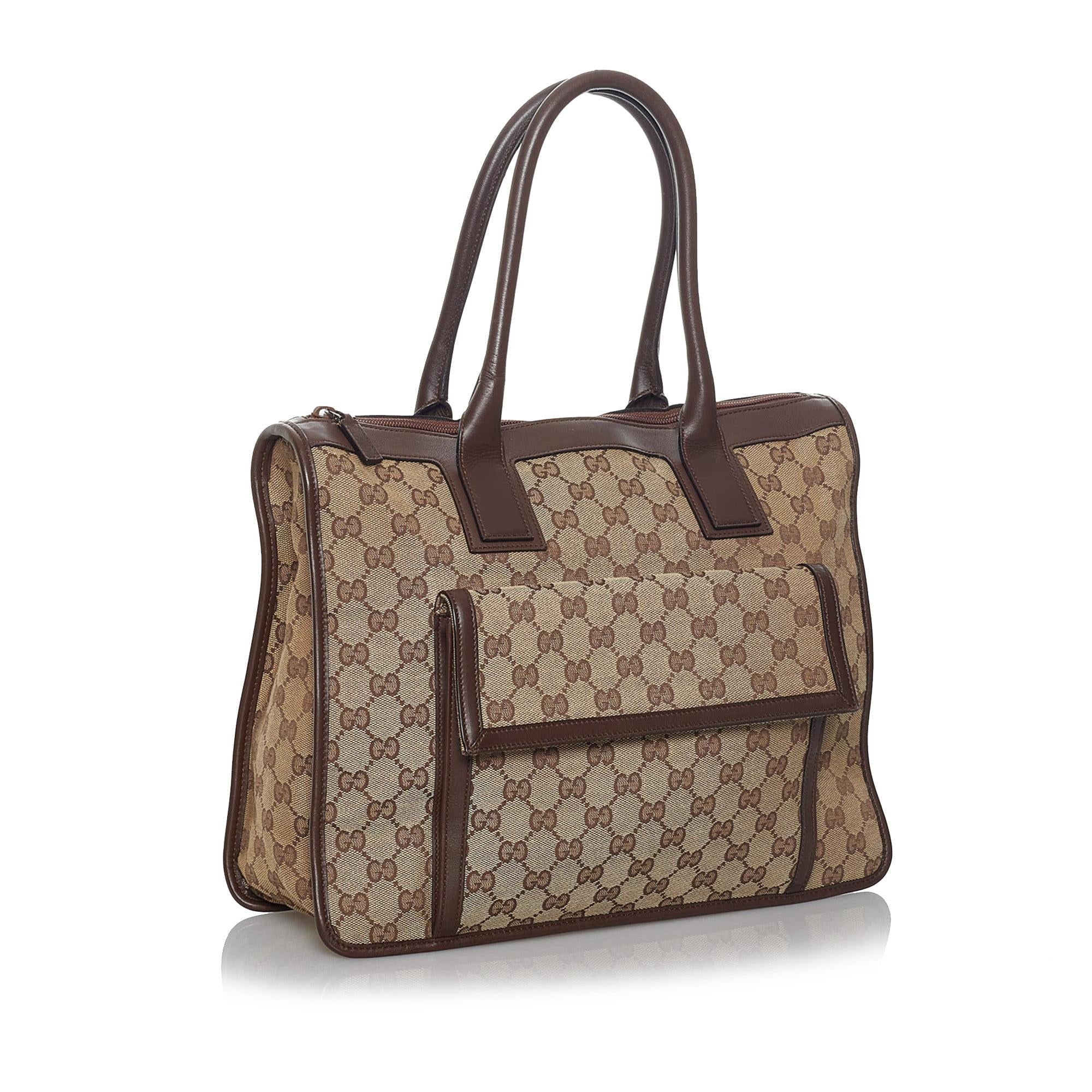 Gucci GG Canvas Tote bag (SHG-35084)
