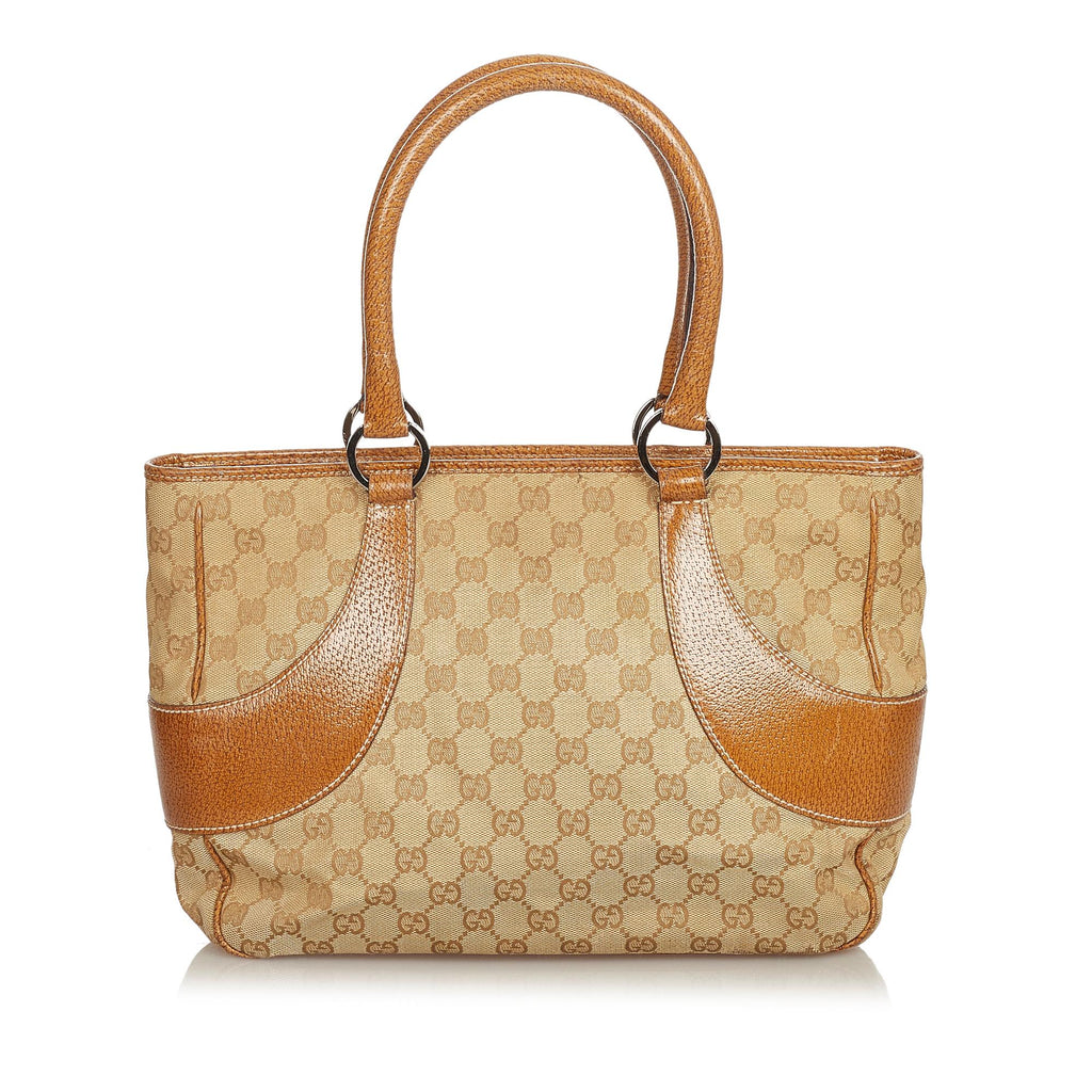 Gucci GG Canvas Tote (SHG-25153)