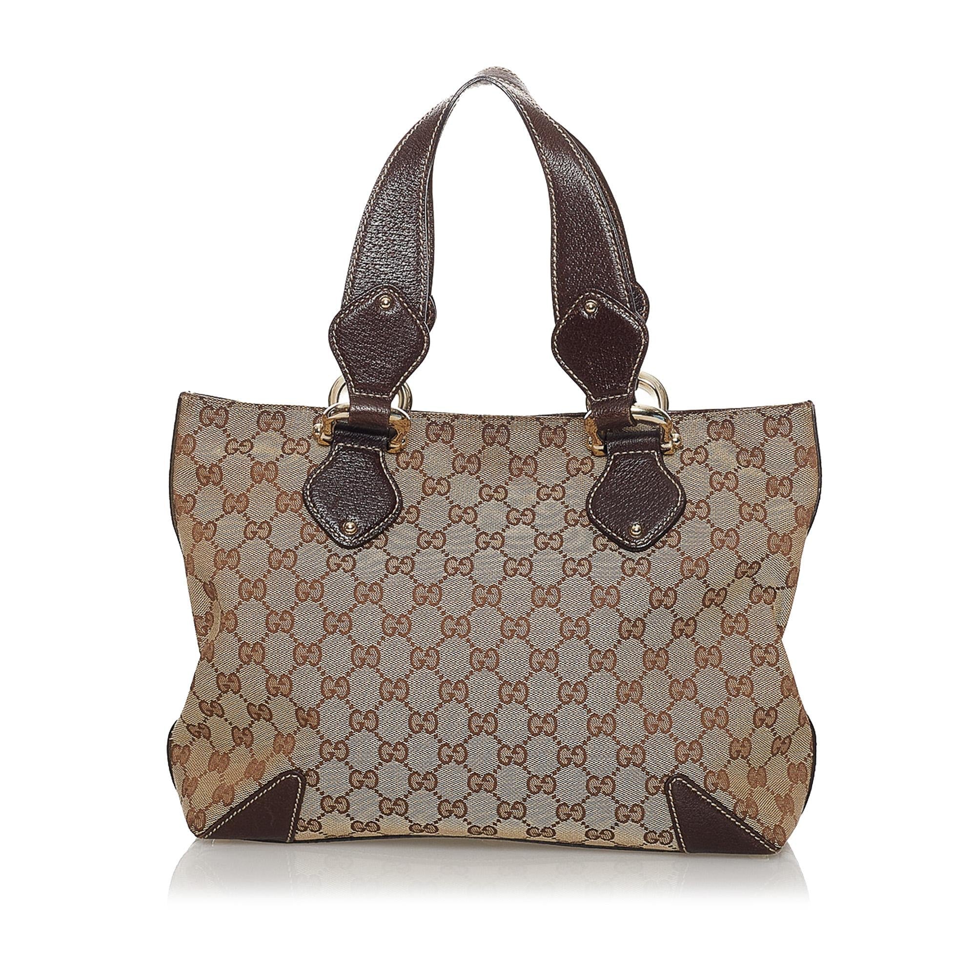 Gucci GG Canvas Tote (SHG-31286)