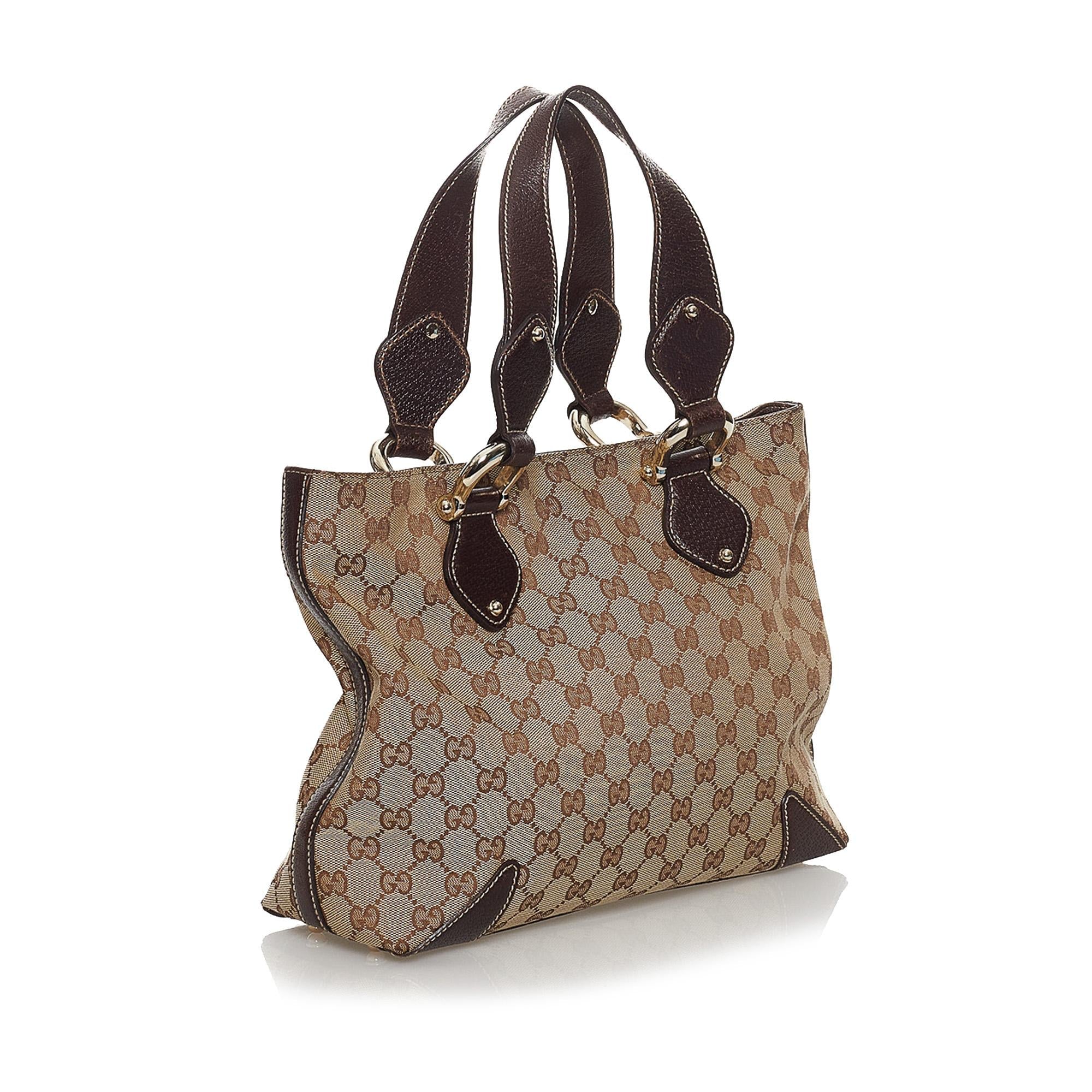 Gucci GG Canvas Tote (SHG-31286)