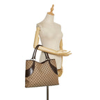Gucci GG Canvas Tote (SHG-35566)