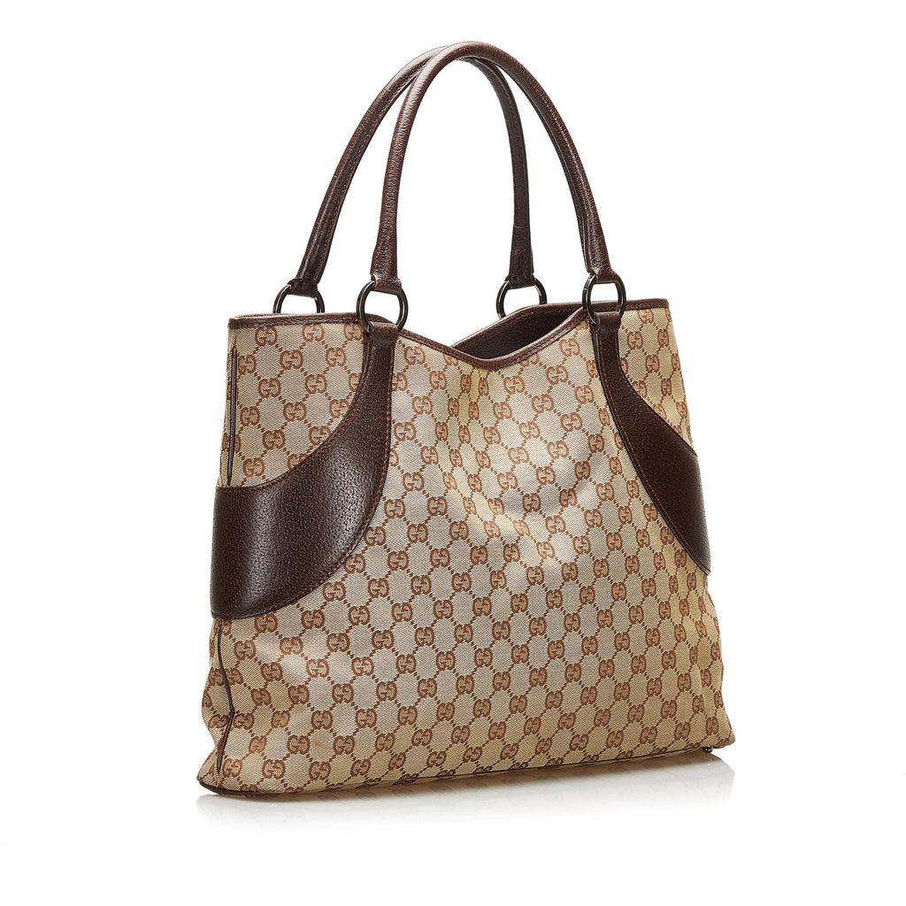 Gucci GG Canvas Tote (SHG-35566)