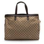 Gucci GG Canvas Tote (SHF-23527)