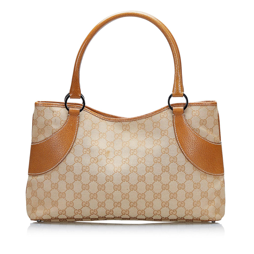 Gucci GG Canvas Tote (SHG-zoqUCU)