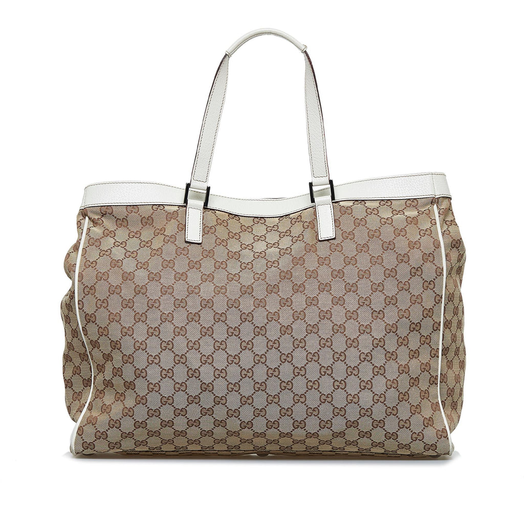 Gucci GG Canvas Tote (SHG-4HWOKn)