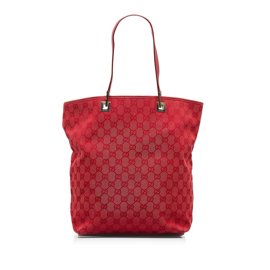Gucci GG Canvas Tote (SHG-MZWeIu)