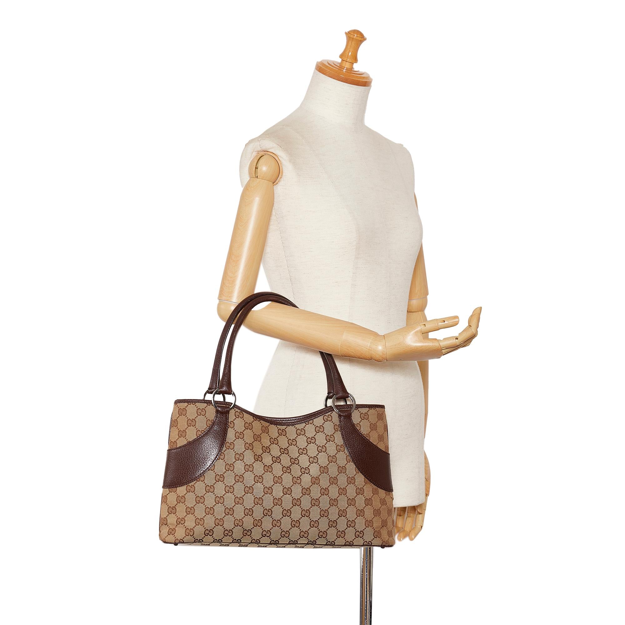 Gucci GG Canvas Tote (SHG-ddb69l)