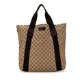 Gucci GG Canvas Tote (SHG-Qc1cos)