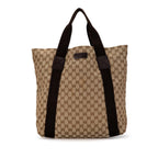 Gucci GG Canvas Tote (SHG-Qc1cos)