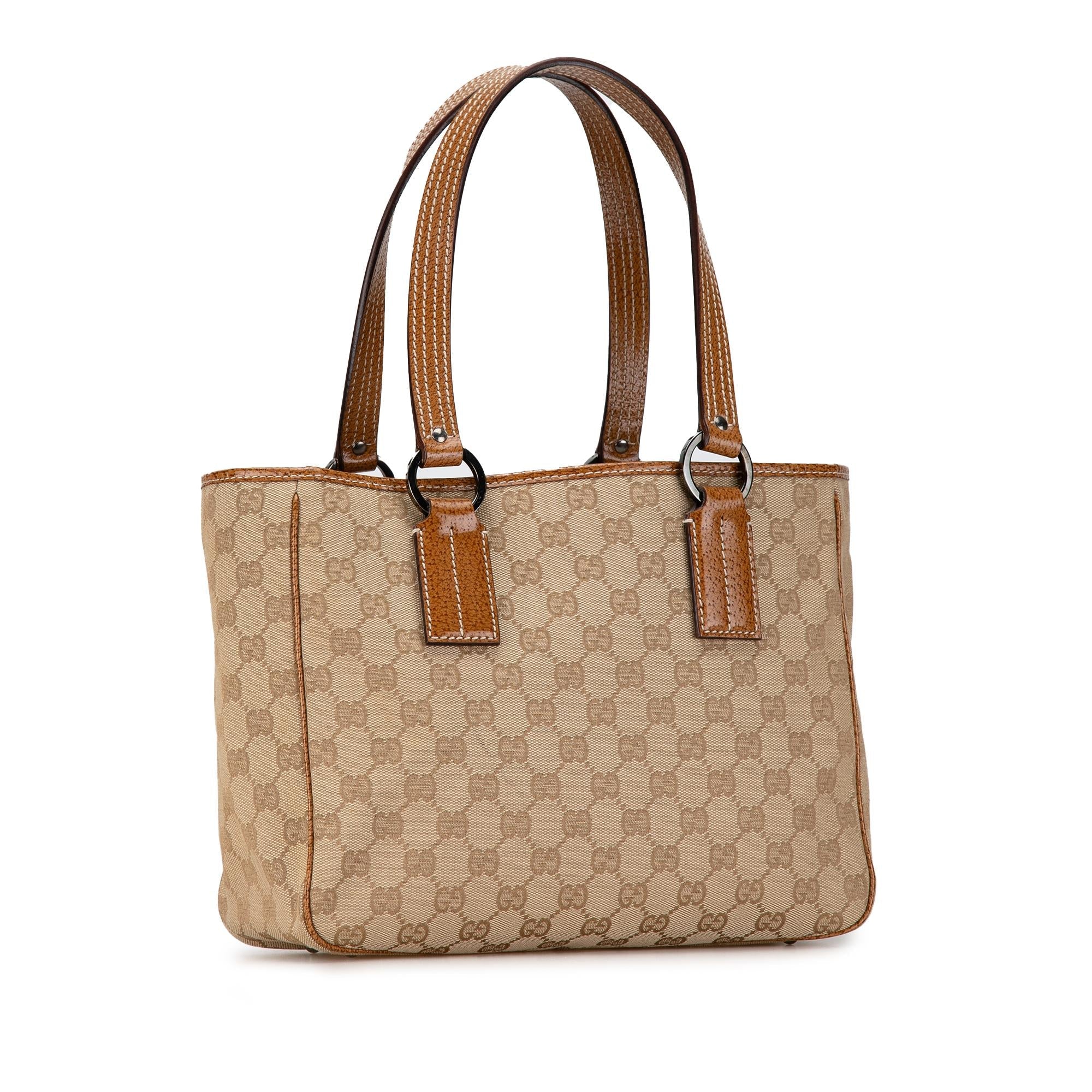 Gucci GG Canvas Tote (SHG-Pj7dN0)