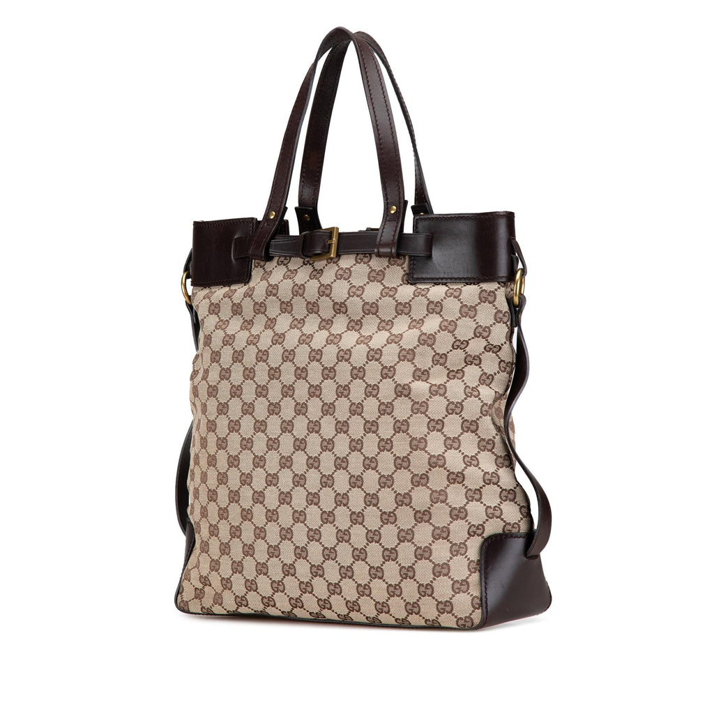 Gucci GG Canvas Tote (SHG-WSvIs4)