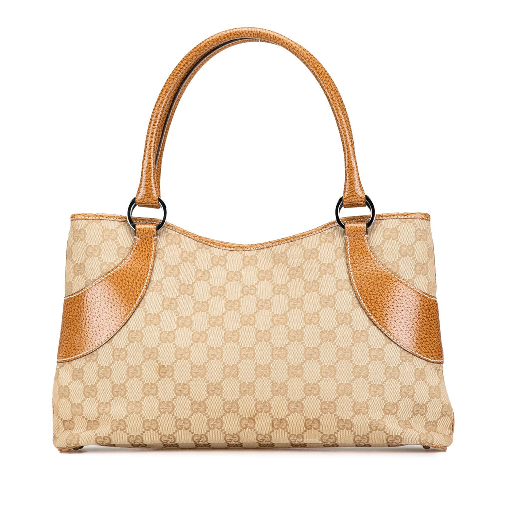 Gucci GG Canvas Tote (SHG-SQzjTK)