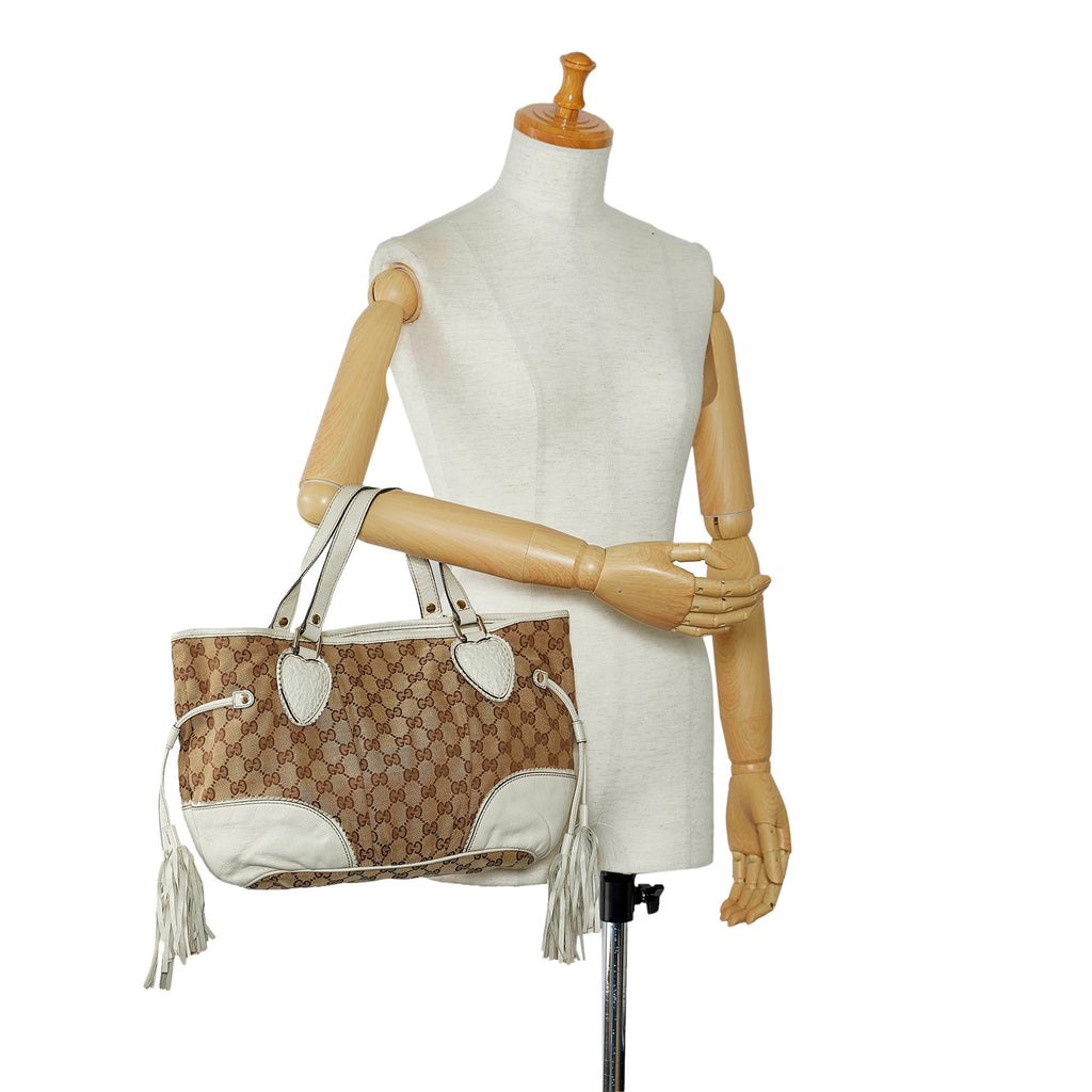Gucci GG Canvas Tribeca Tote (SHG-lHMEpa)