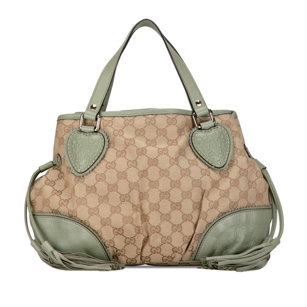 Gucci GG Canvas Tribeca Tote (SHG-2vhetn)