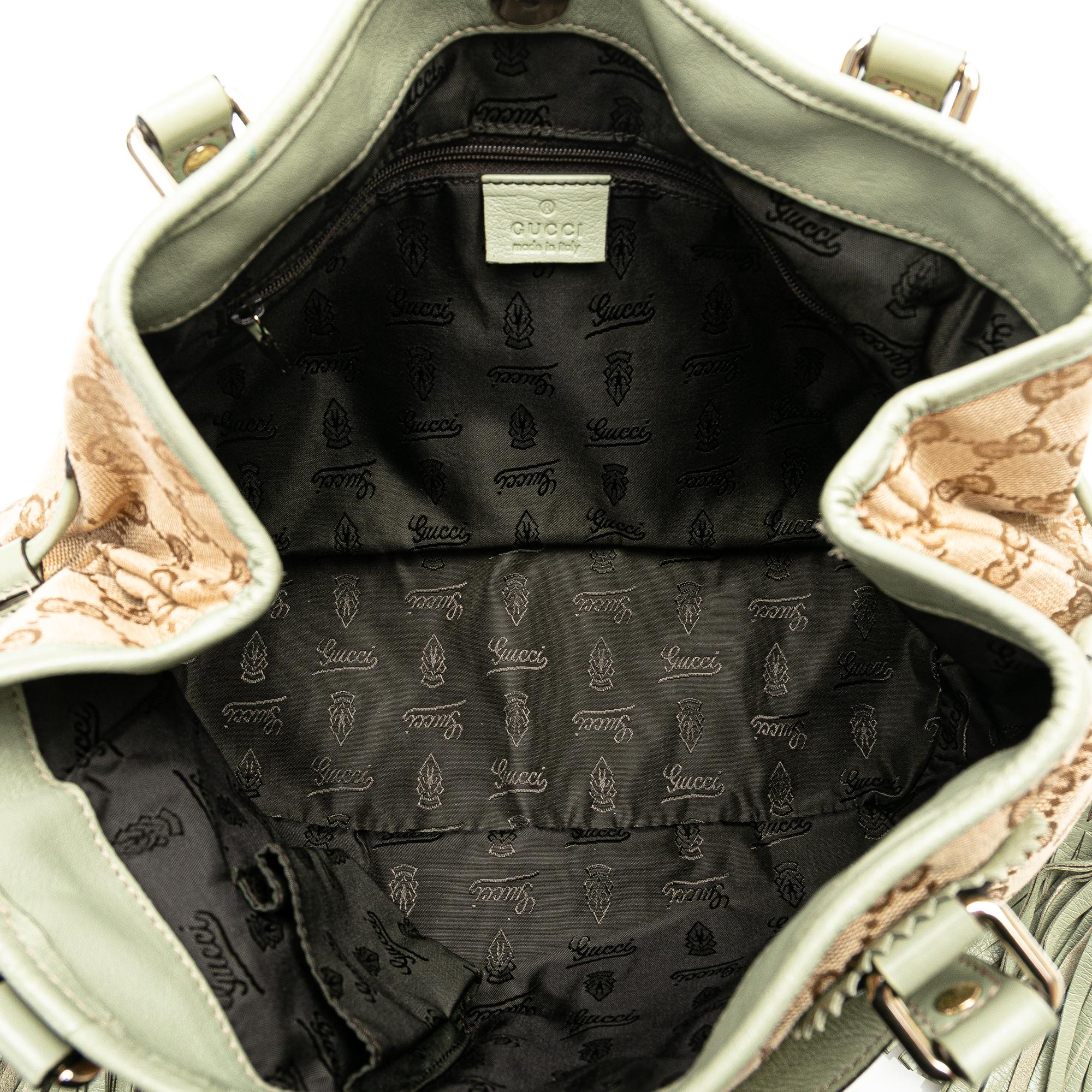Gucci GG Canvas Tribeca Tote (SHG-2vhetn)