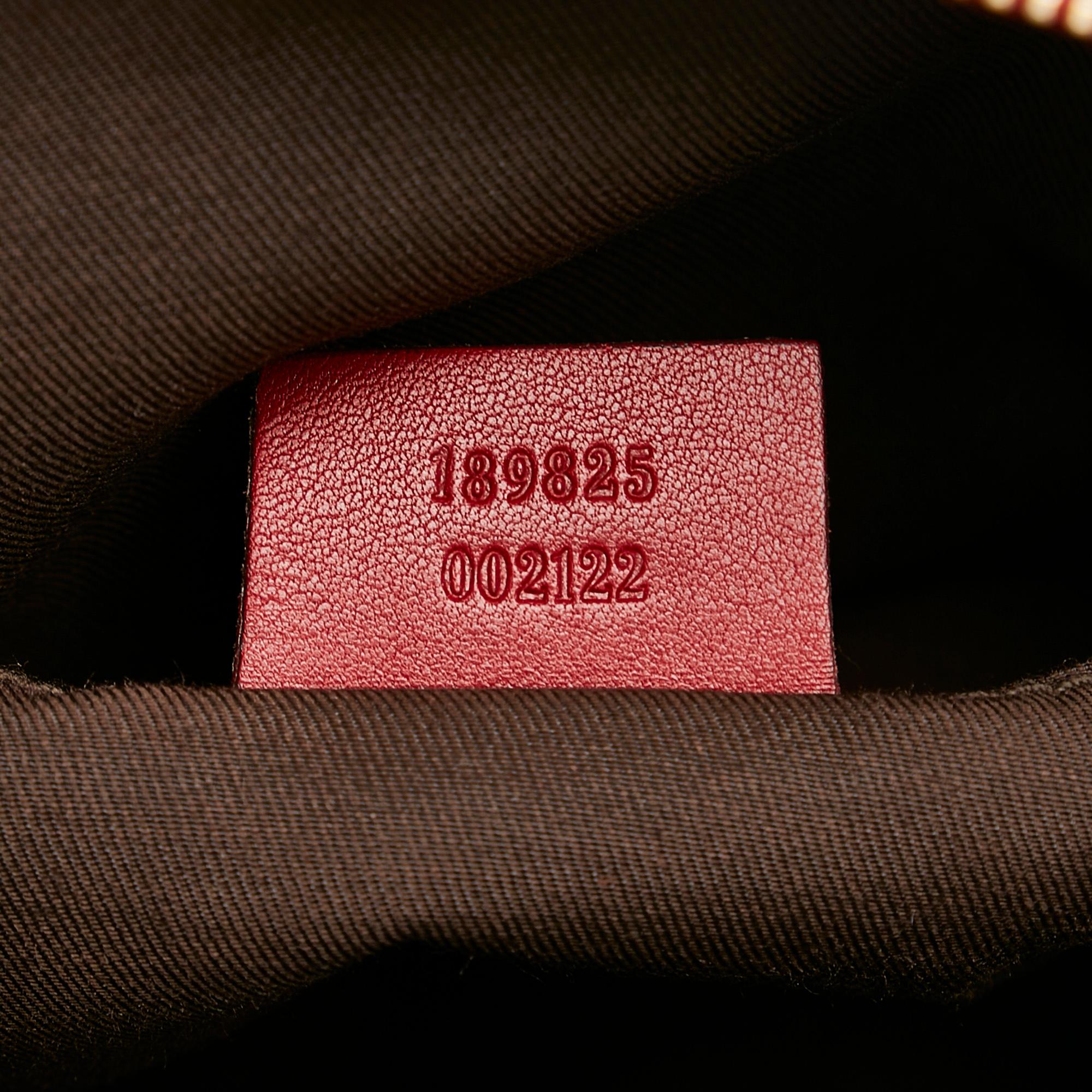 Gucci GG Canvas Trophy Handbag (SHG-30899)