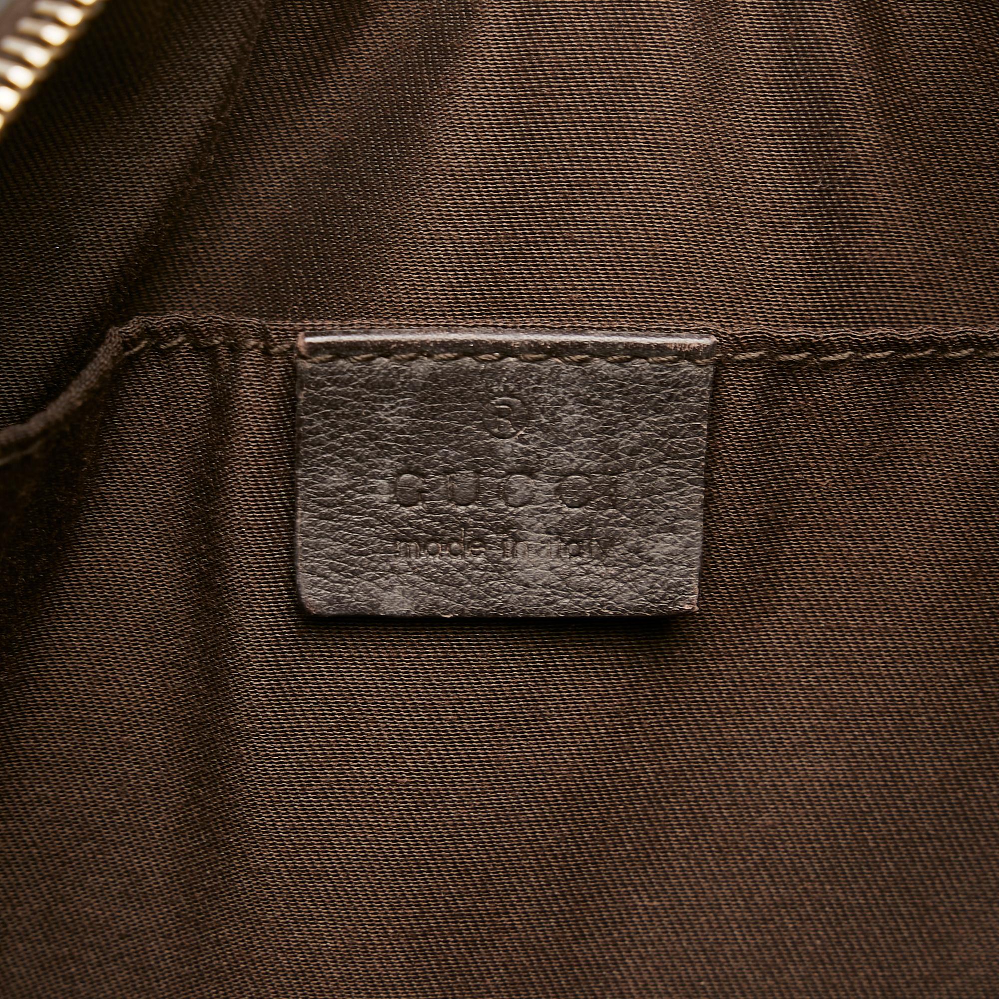 Gucci GG Canvas Trophy Handbag (SHG-4YAF0E)