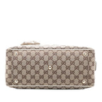 Gucci GG Canvas Trophy Shoulder Bag