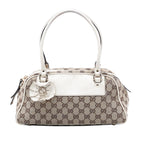Gucci GG Canvas Trophy Shoulder Bag