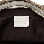 Gucci GG Canvas Trophy Shoulder Bag