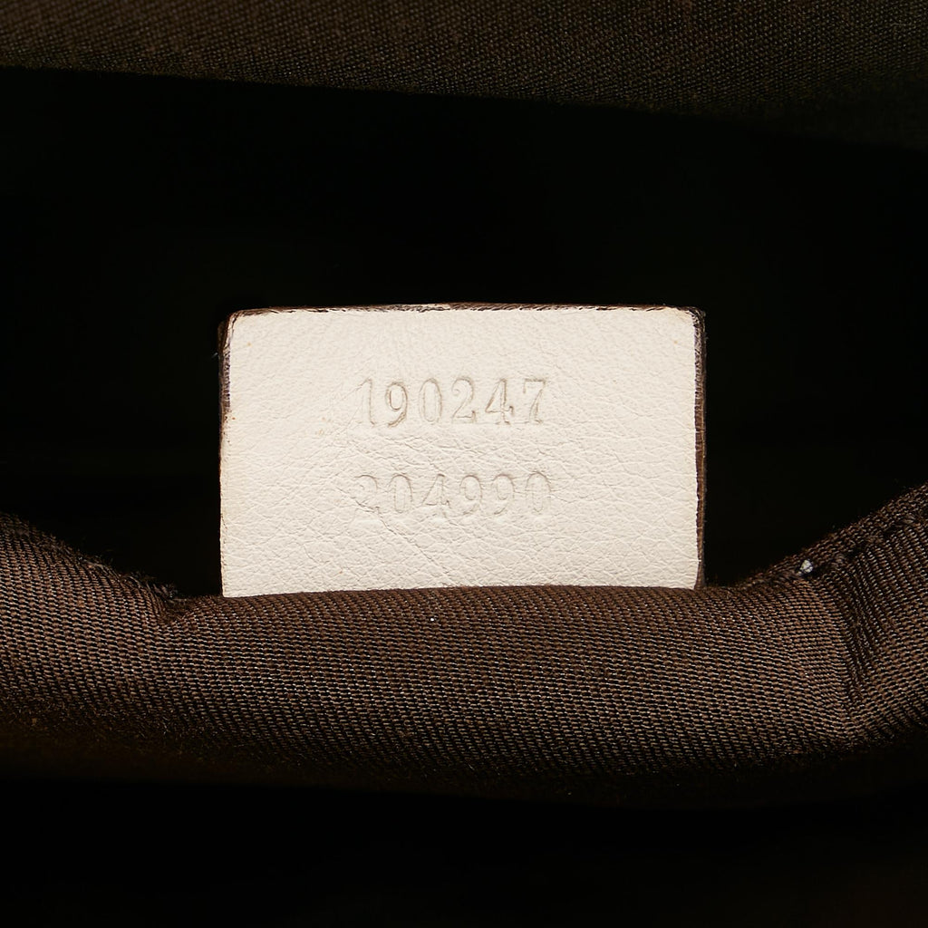 Gucci GG Canvas Trophy Tote (SHG-35223)